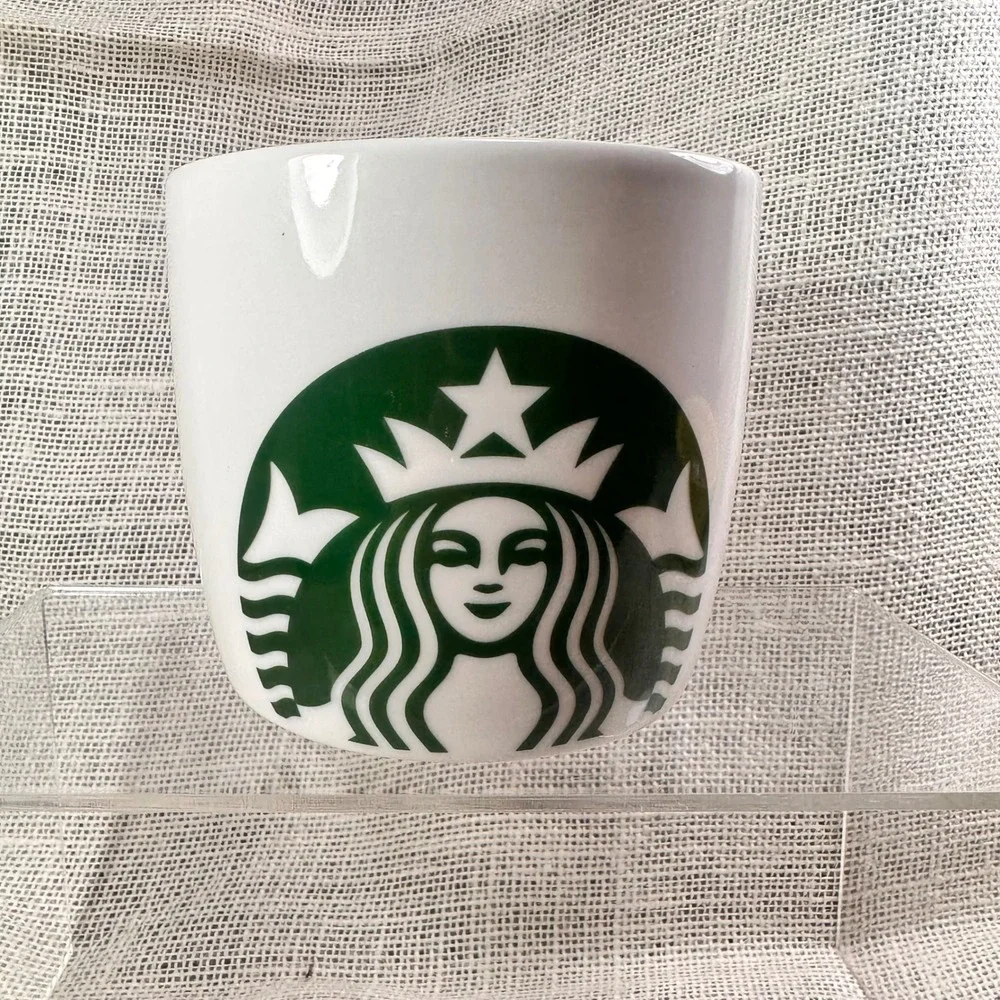 Starbucks Siren‎ Logo Coffee Mug 16.9 oz White Green 2017